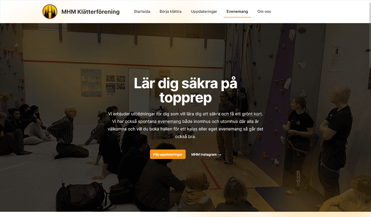 MHM Klätterförening